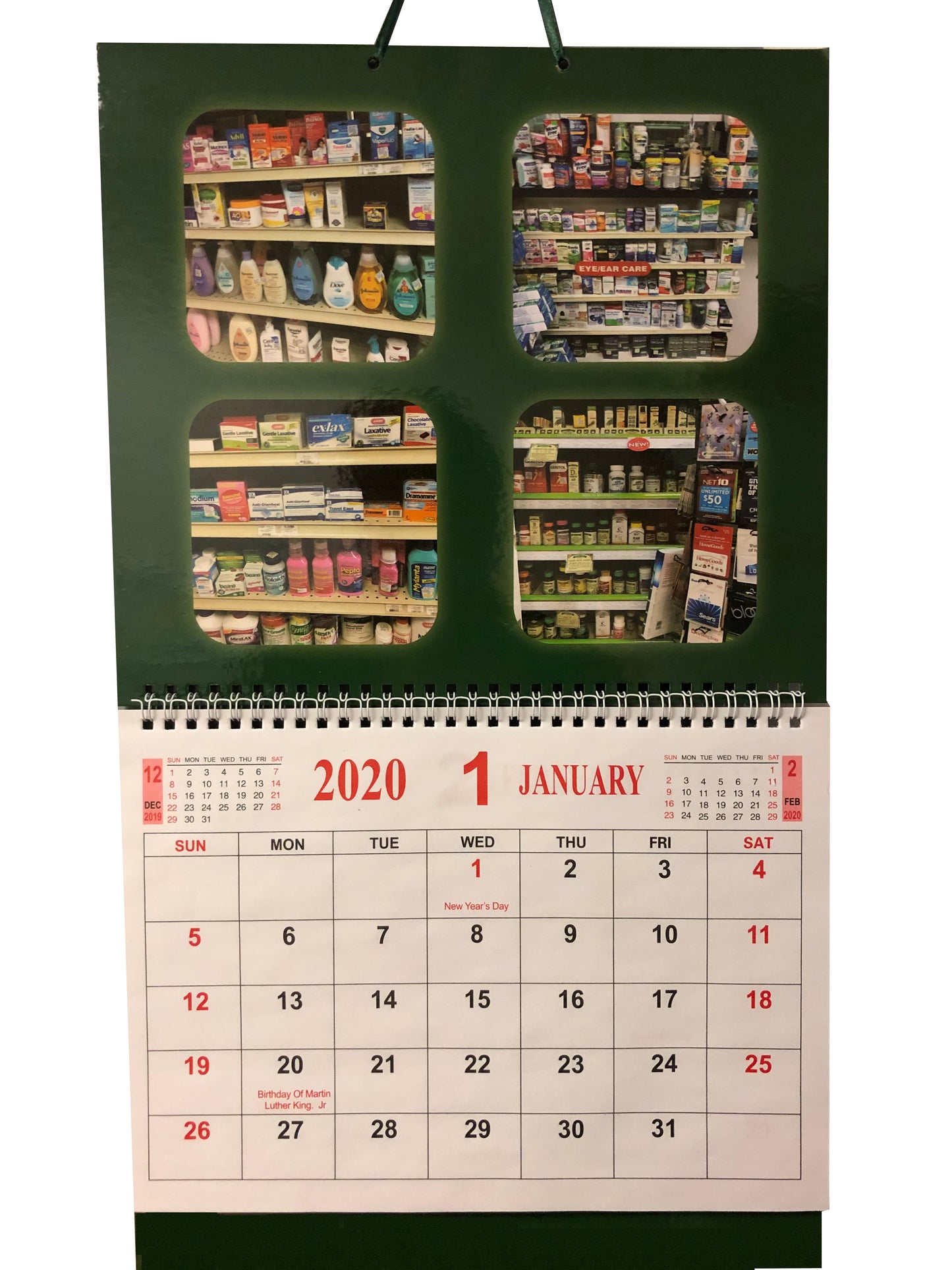 Custom Calendar Pharmacy Marah