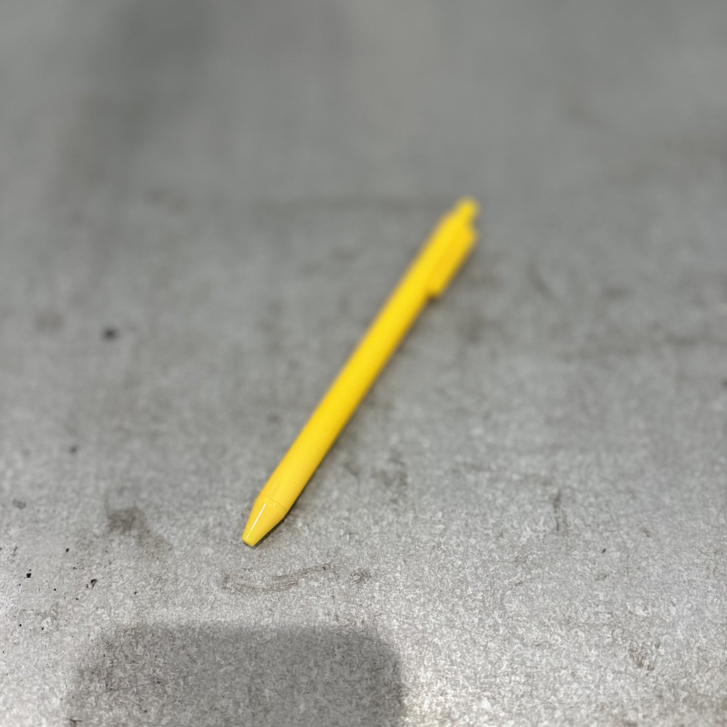 yellow custom ballpoint pen