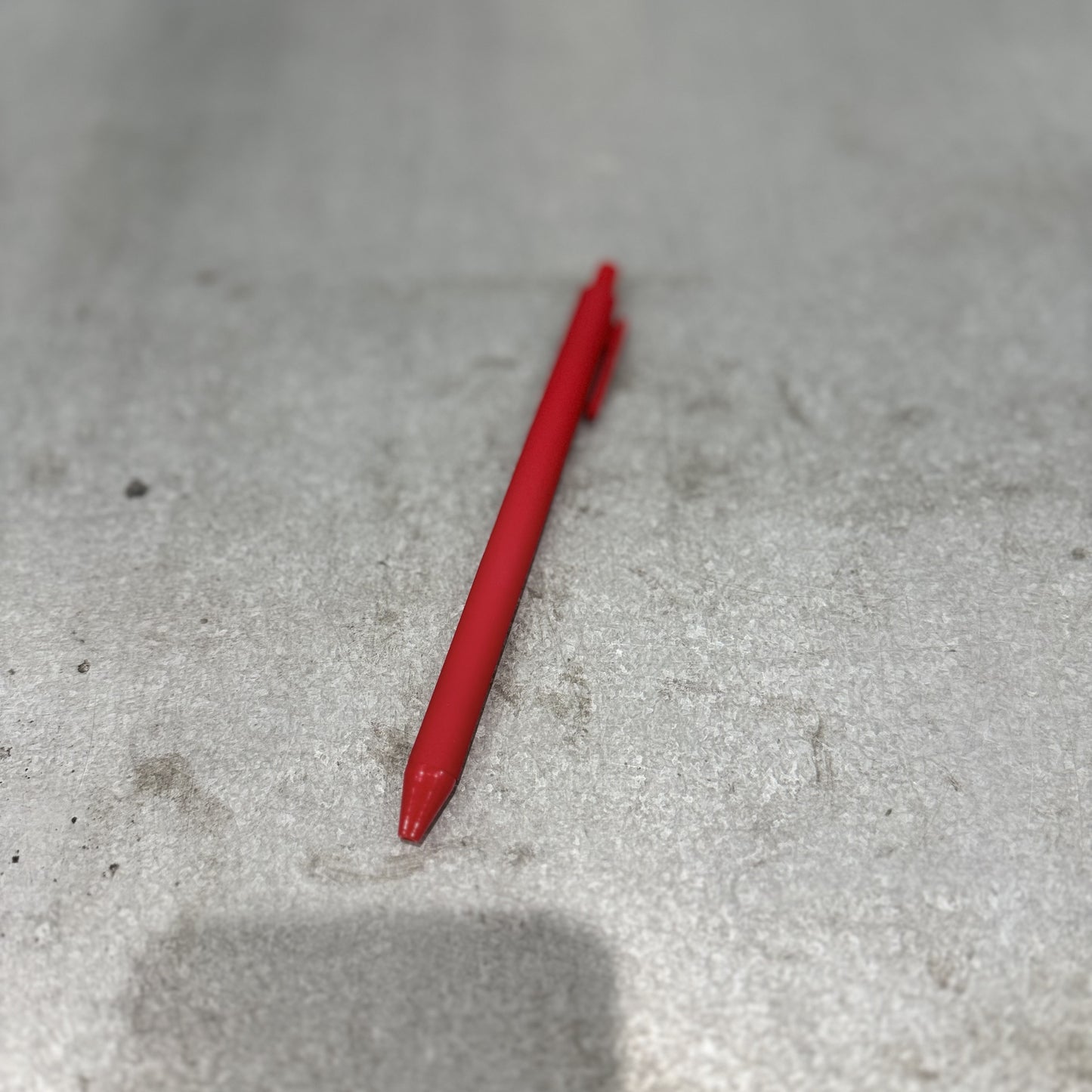 red custom ballpoint pen