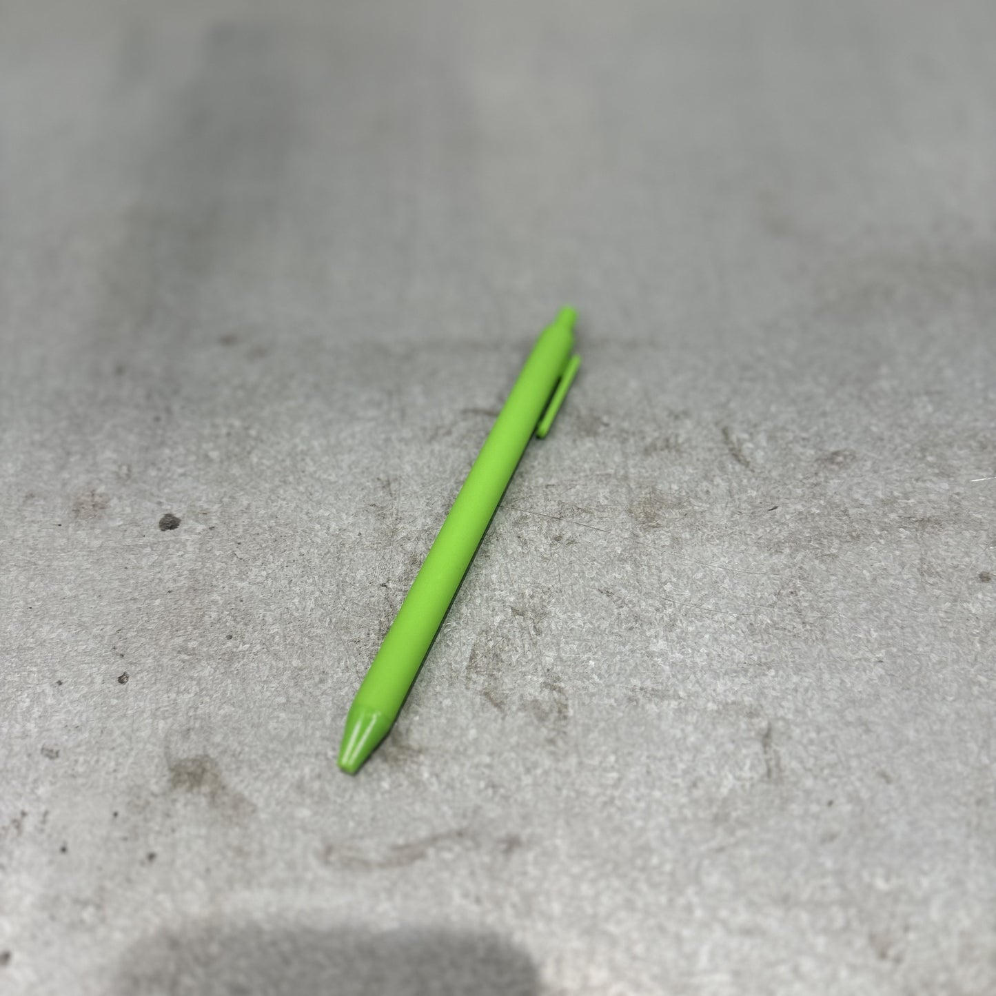 green custom ballpoint pen