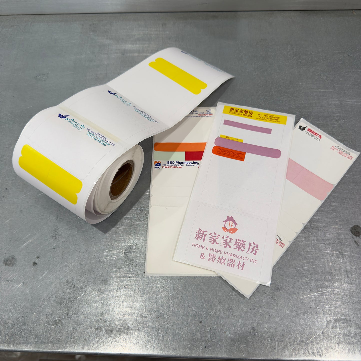 Custom Label Rolls