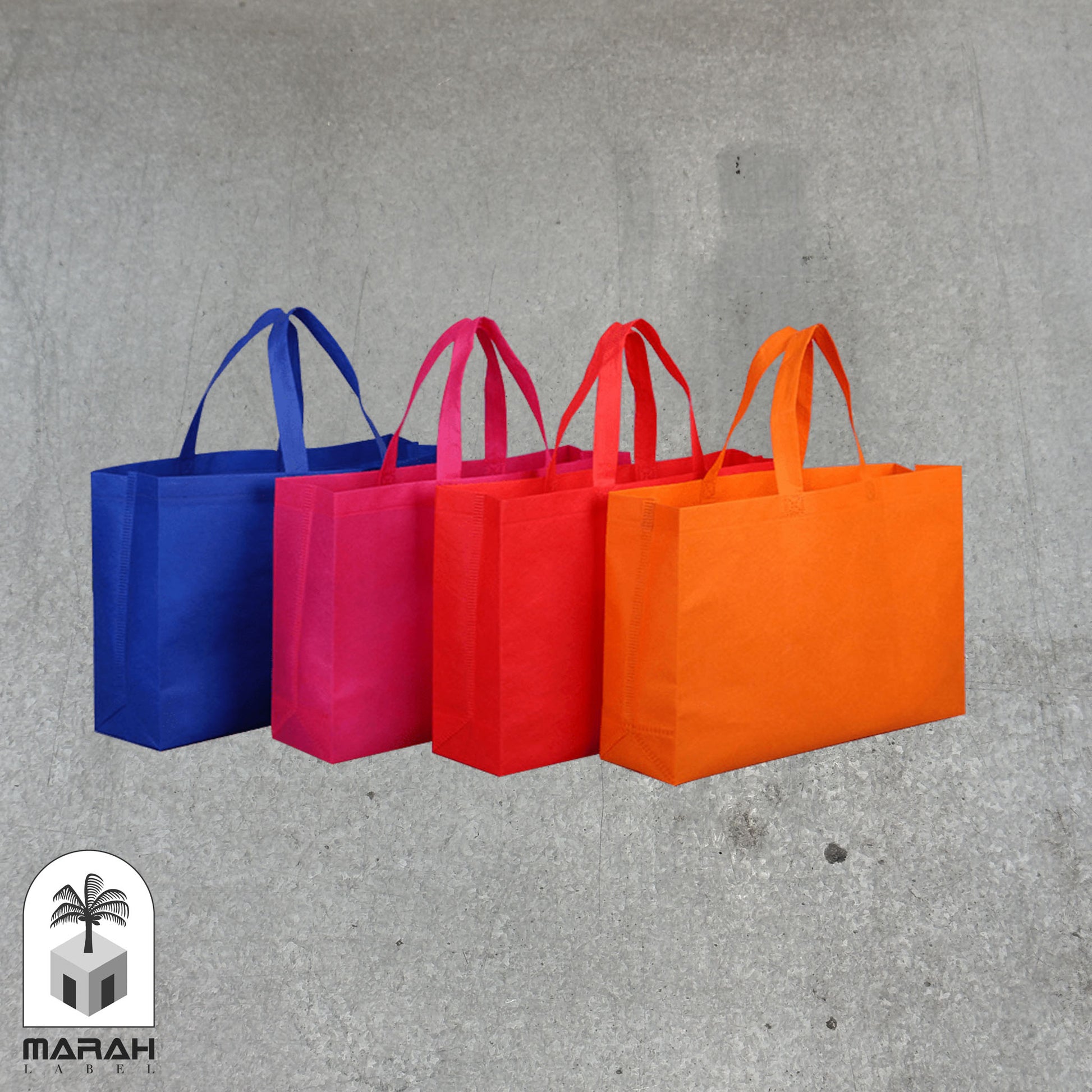 Custom Reusable Bag with Handles Different Colors Marah 