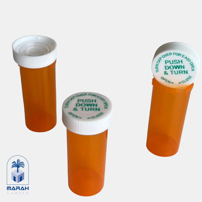 按下并拧开瓶盖